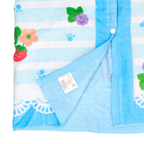 Studio Ghibli Cotton Snap Wrap Towels 80 cm (2 Types) - Jiji Fresh Berries - official view 4