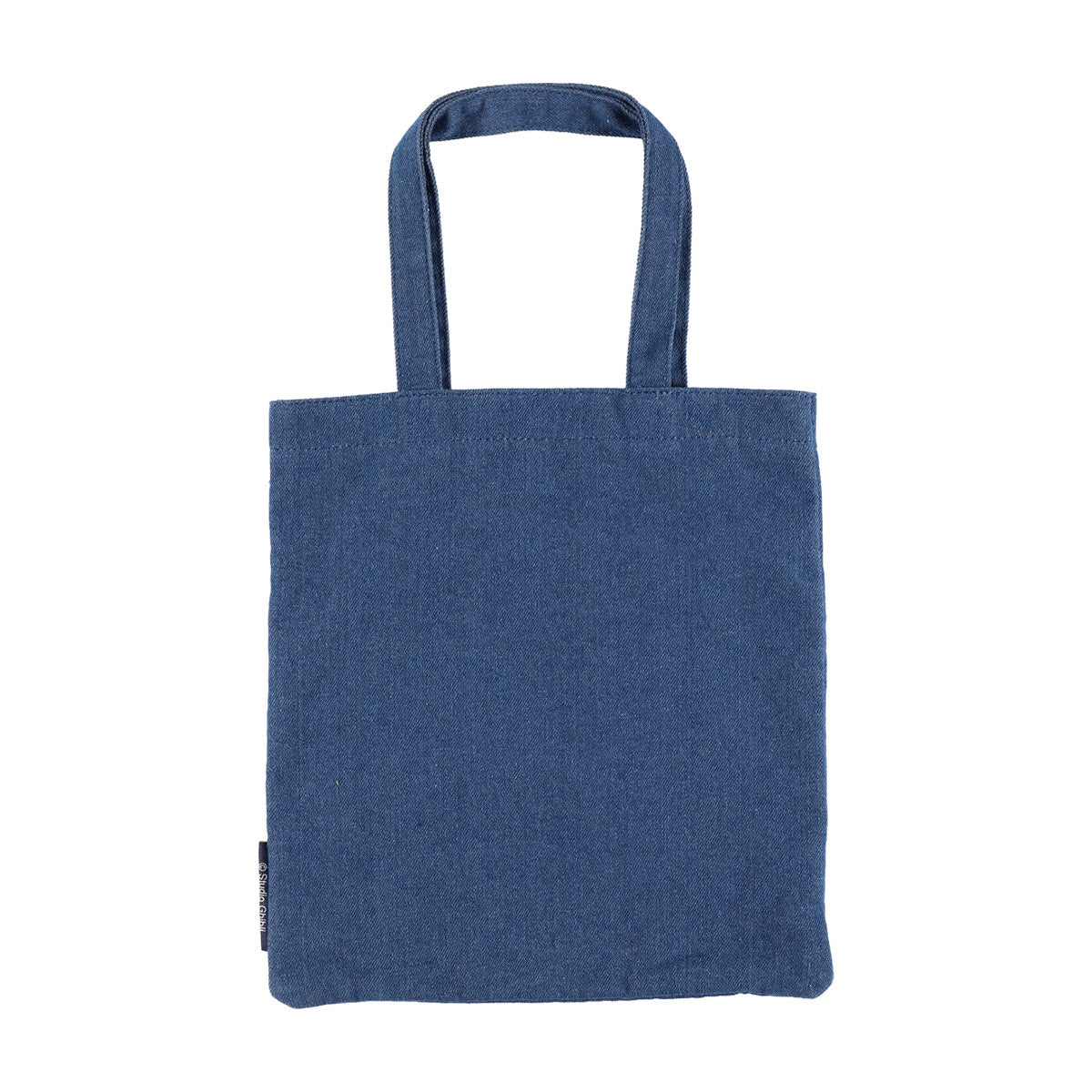 Studio Ghibli Denim Embroidery Tote Bags (4 Types) - Totoro Wreath Vertical Tote - official view 13