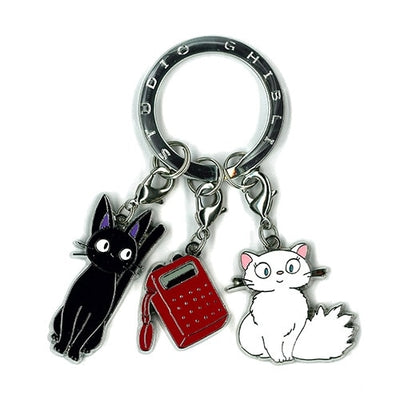 Studio Ghibli Detachable Three-Charm Keyrings (4 Types) - Jiji and Radio - official view 5