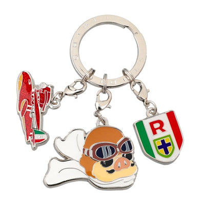 Studio Ghibli Detachable Three-Charm Keyrings (4 Types) - Porco Rosso - official view 8