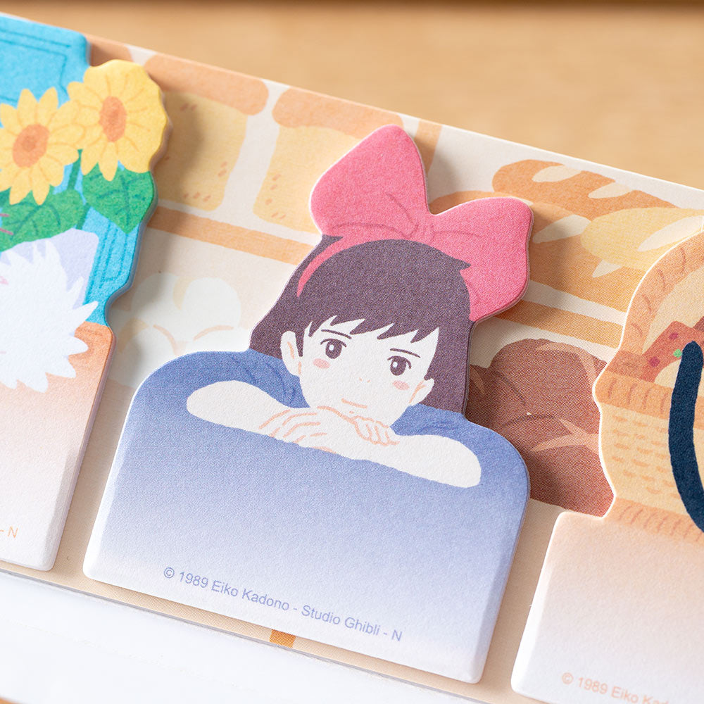 Studio Ghibli - Die-Cut Sticky Note Packs (3 Types) - Kiki's Delivery Service - official view 8
