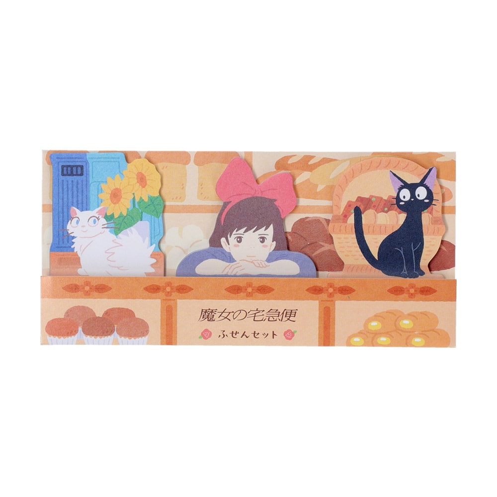 Studio Ghibli - Die-Cut Sticky Note Packs (3 Types) - Kiki's Delivery Service - official view 10