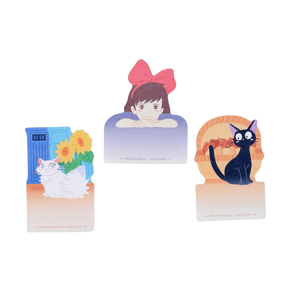 Studio Ghibli - Die-Cut Sticky Note Packs (3 Types) - Kiki's Delivery Service - official view 11