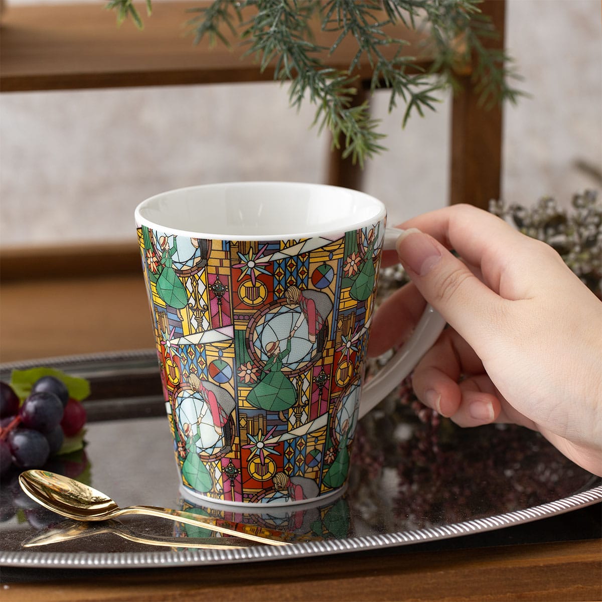 Studio Ghibli - Donguri Closet Art Mugs 340 ml (2 Types) - Howl's Moving Castle - official view 9