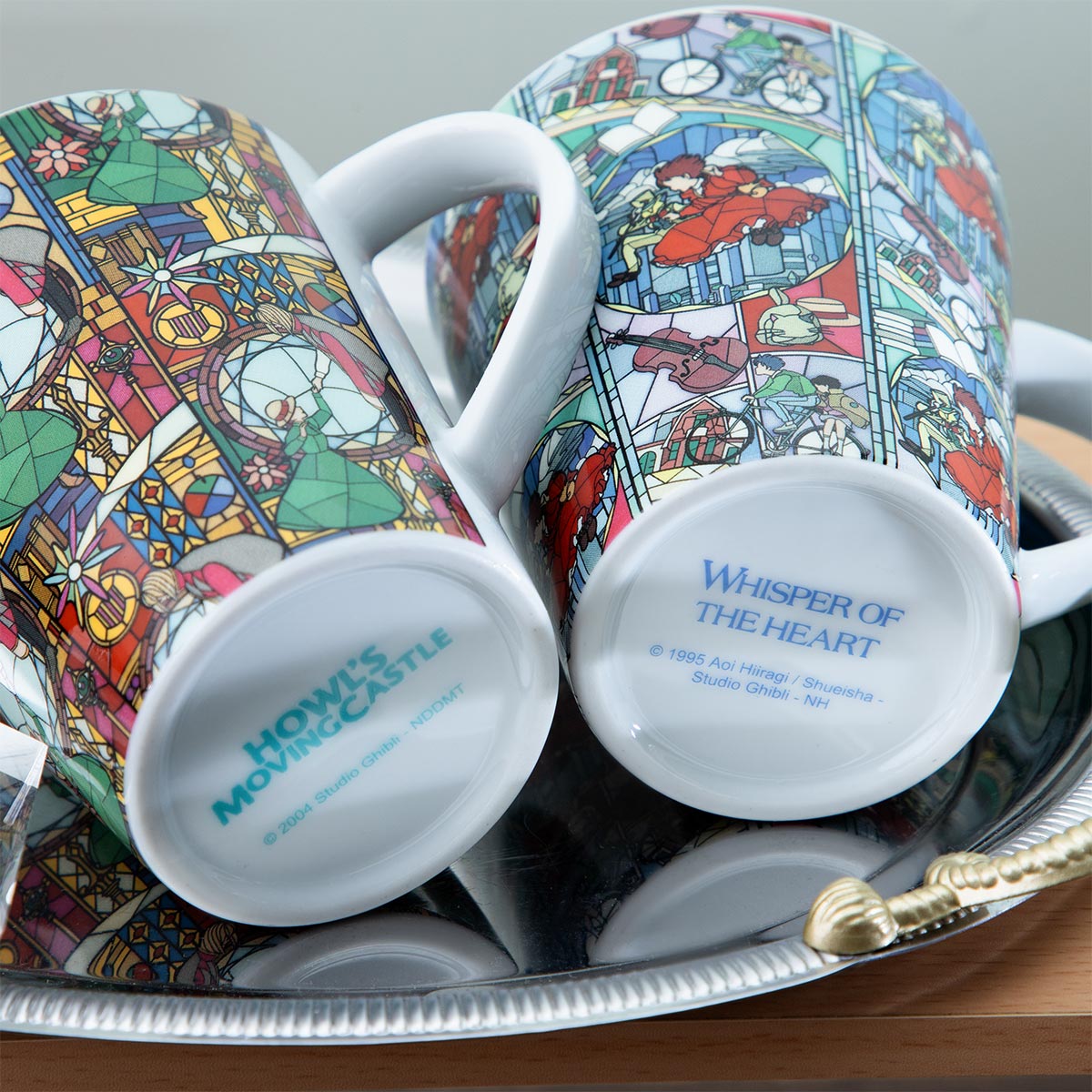 Studio Ghibli - Donguri Closet Art Mugs 340 ml (2 Types) - Howl's Moving Castle - official view 13