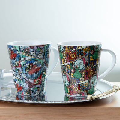 Studio Ghibli - Donguri Closet Art Mugs 340 ml (2 Types) - Howl's Moving Castle - official view 14
