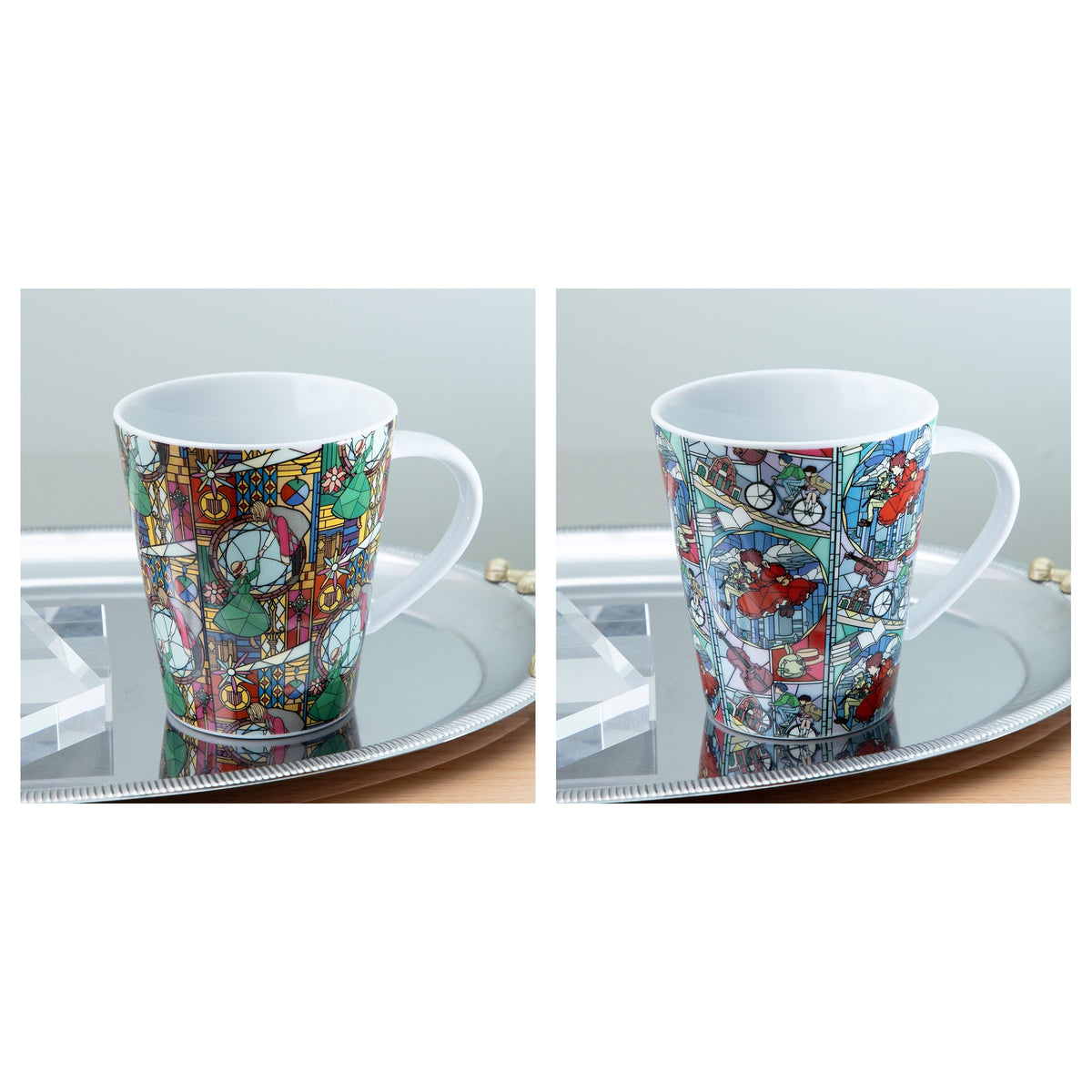 Studio Ghibli - Donguri Closet Art Mugs 340 ml (2 Types) - Complete Set with all listed models