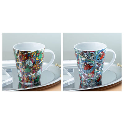 Studio Ghibli - Donguri Closet Art Mugs 340 ml (2 Types) - Complete Set with all listed models