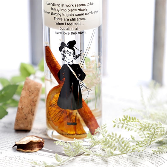 Studio Ghibli Donguri Closet Botanical Fragrance Gel Candles (2 Types) - Kiki's Delivery Service - Citrus - official view 4