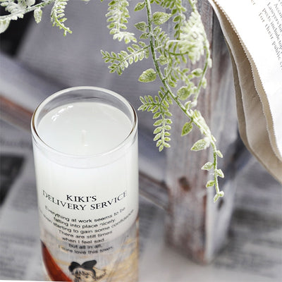 Studio Ghibli Donguri Closet Botanical Fragrance Gel Candles (2 Types) - Kiki's Delivery Service - Citrus - official view 5