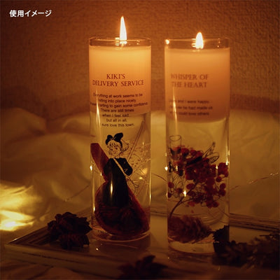 Studio Ghibli Donguri Closet Botanical Fragrance Gel Candles (2 Types) - Kiki's Delivery Service - Citrus - official view 9