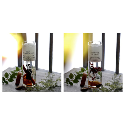 Studio Ghibli Donguri Closet Botanical Fragrance Gel Candles (2 Types) - Complete Set - one of each model
