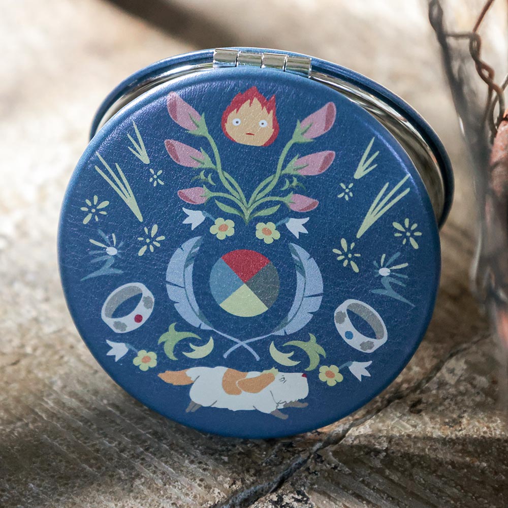 Studio Ghibli - Donguri Closet Double Compact Mirrors (2 Types) - Howl Promise of Reunion - official view 1