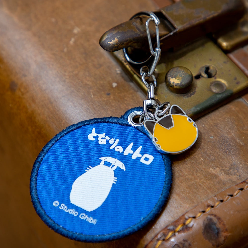 Studio Ghibli - Embroidered Keyrings (2 Types) - Totoro Bus Stop - official view 3