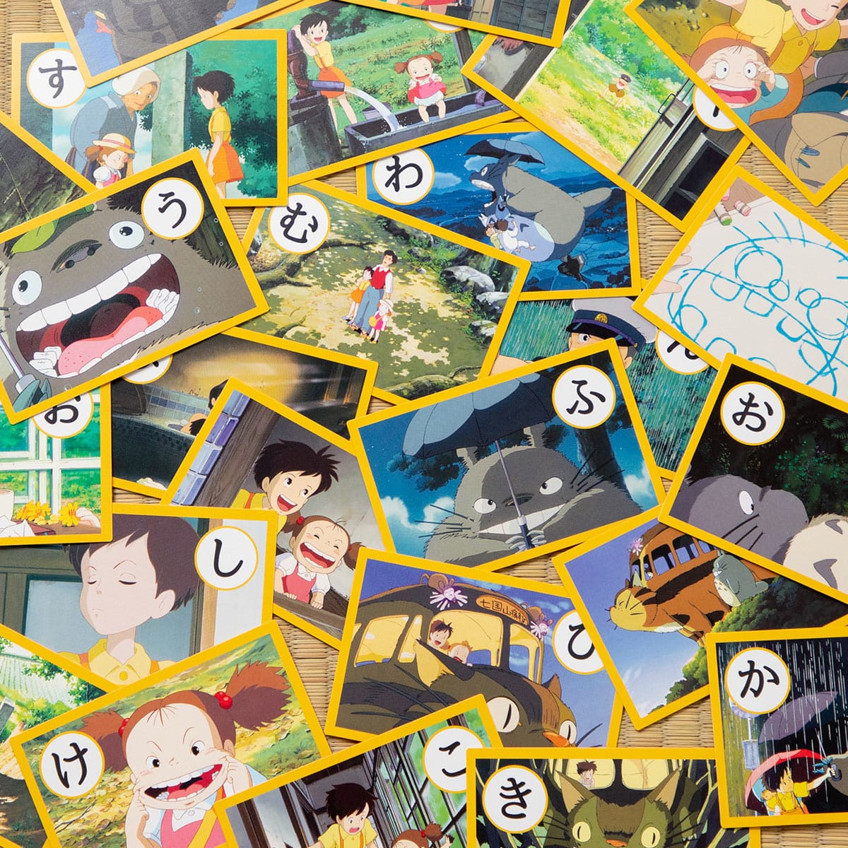Studio Ghibli Famous Quotes Karuta Card Games (5 Types) - My Neighbor Totoro - official view 2