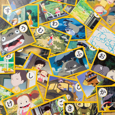 Studio Ghibli Famous Quotes Karuta Card Games (5 Types) - My Neighbor Totoro - official view 2