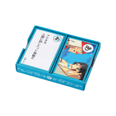 Studio Ghibli Famous Quotes Karuta Card Games (5 Types) - Princess Mononoke - official view 31