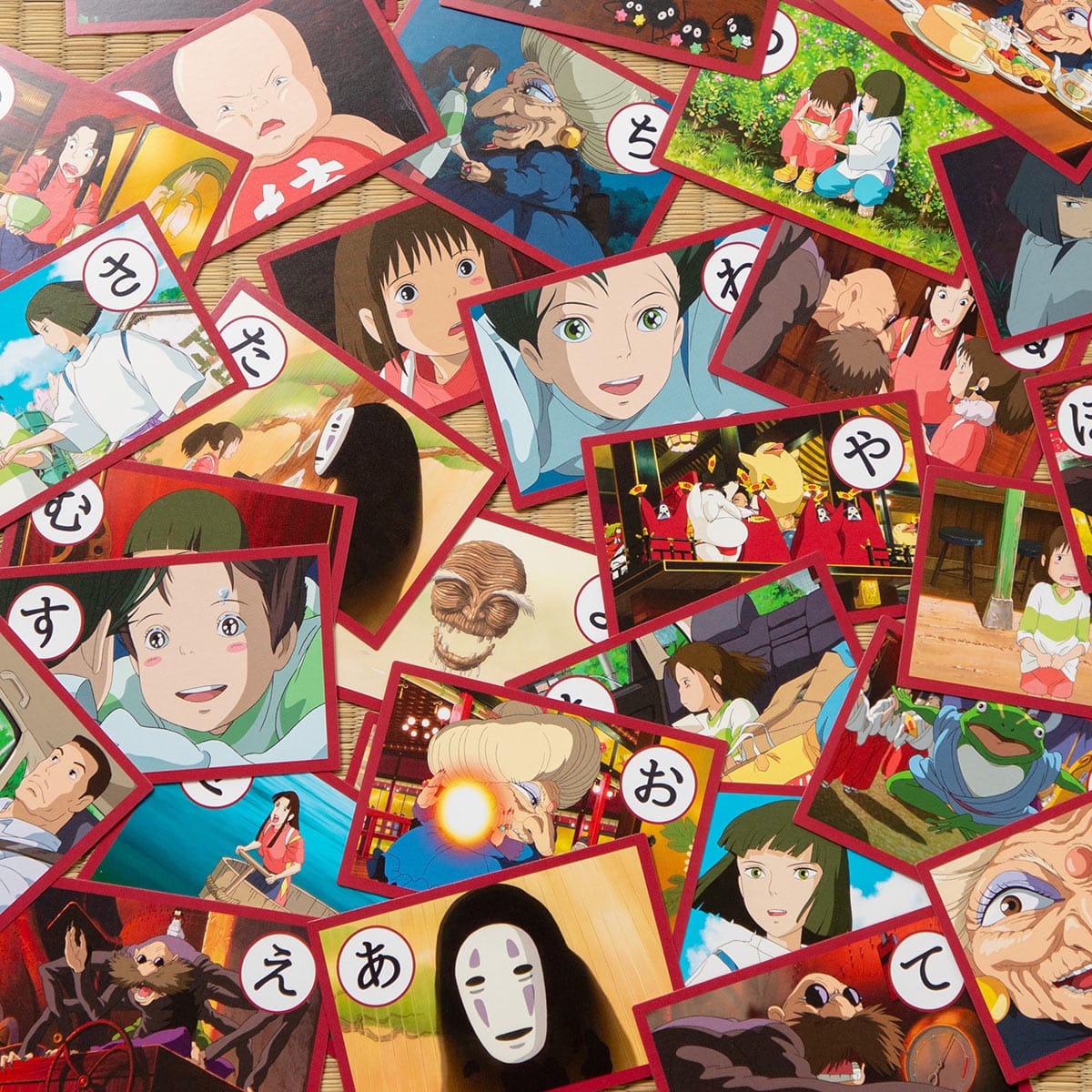 Studio Ghibli Famous Quotes Karuta Card Games (5 Types) - Spirited Away - official view 33