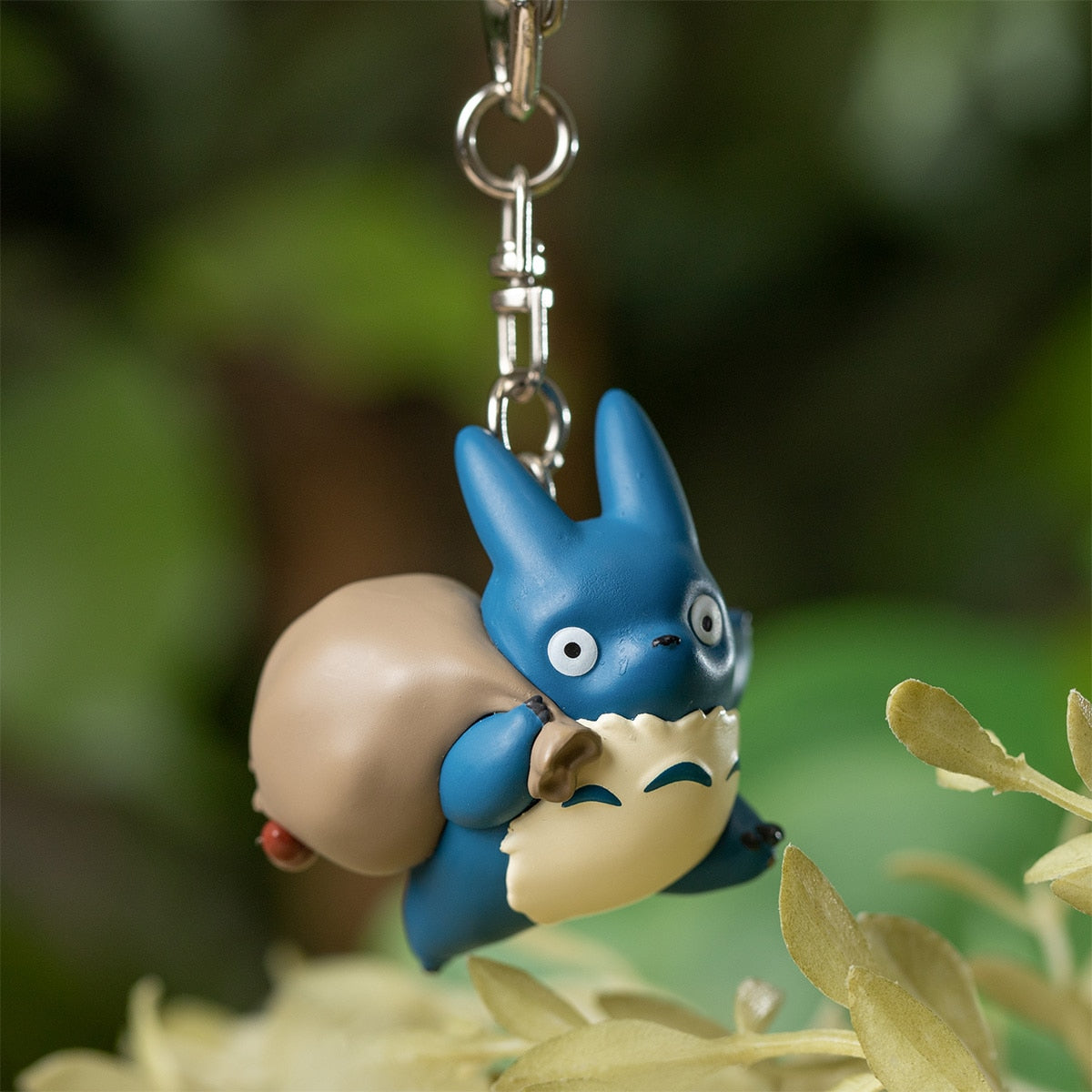 Studio Ghibli - Figural Keyrings (14 Types) - Blue Totoro and White Totoro - official view 7