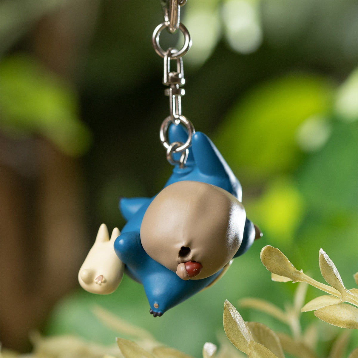 Studio Ghibli - Figural Keyrings (14 Types) - Blue Totoro and White Totoro - official view 11