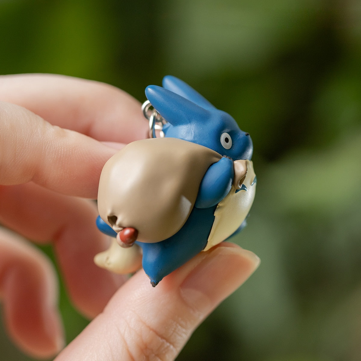 Studio Ghibli - Figural Keyrings (14 Types) - Blue Totoro and White Totoro - official view 13