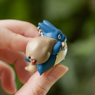 Studio Ghibli - Figural Keyrings (14 Types) - Blue Totoro and White Totoro - official view 13