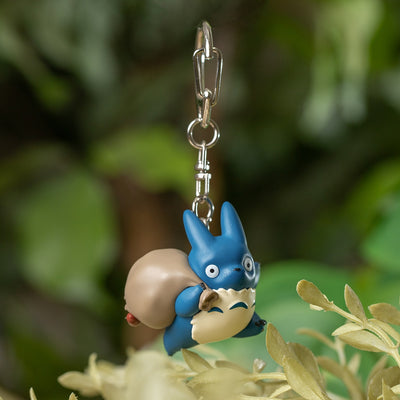 Studio Ghibli - Figural Keyrings (14 Types) - Blue Totoro and White Totoro - official view 14