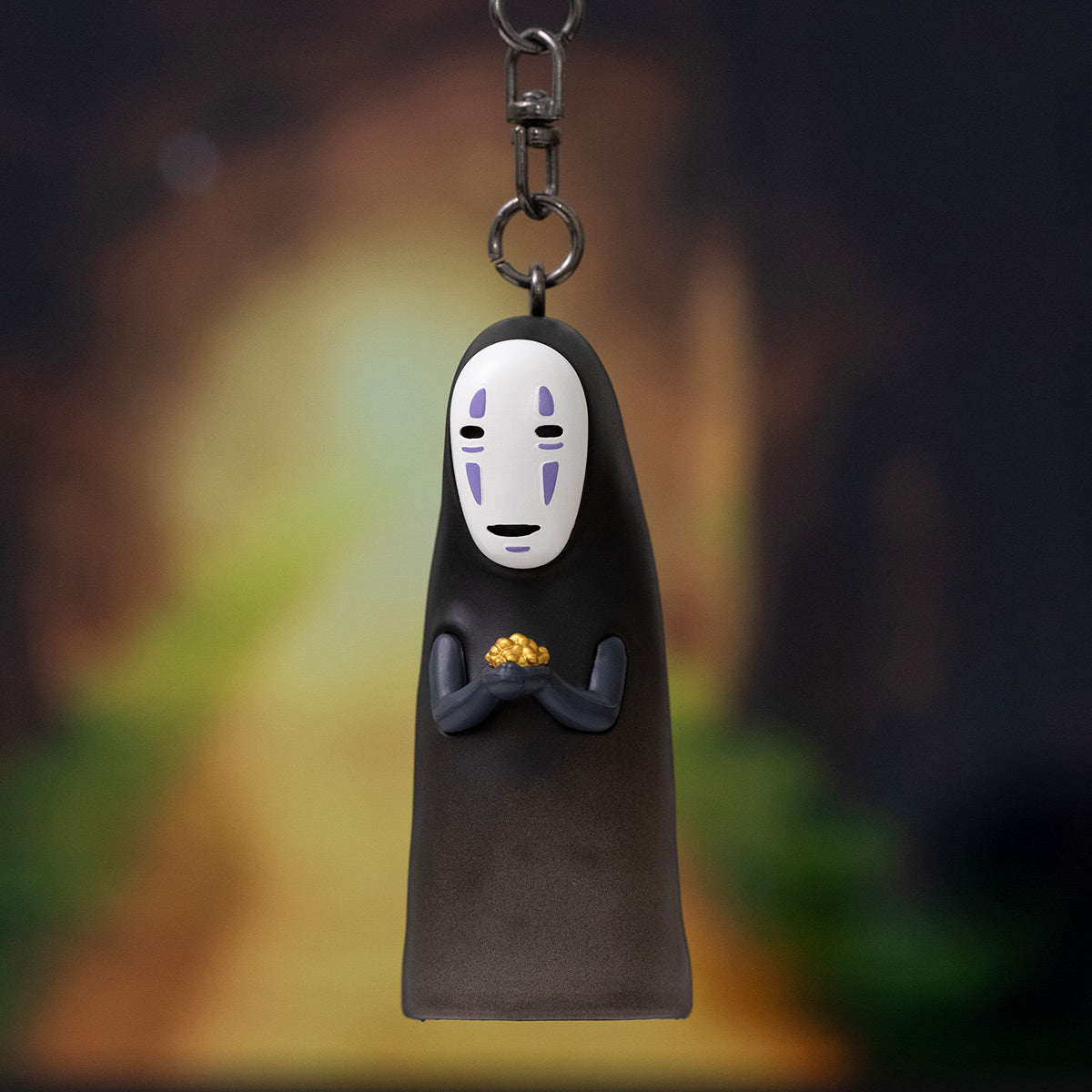Studio Ghibli - Figural Keyrings (14 Types) - No-Face with Gold - official view 20