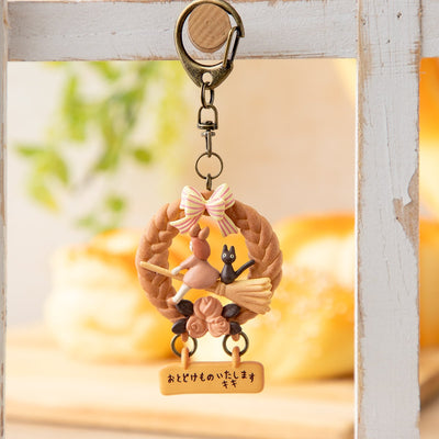 Studio Ghibli - Figural Keyrings (14 Types) - Jiji Bread Wreath - official view 45