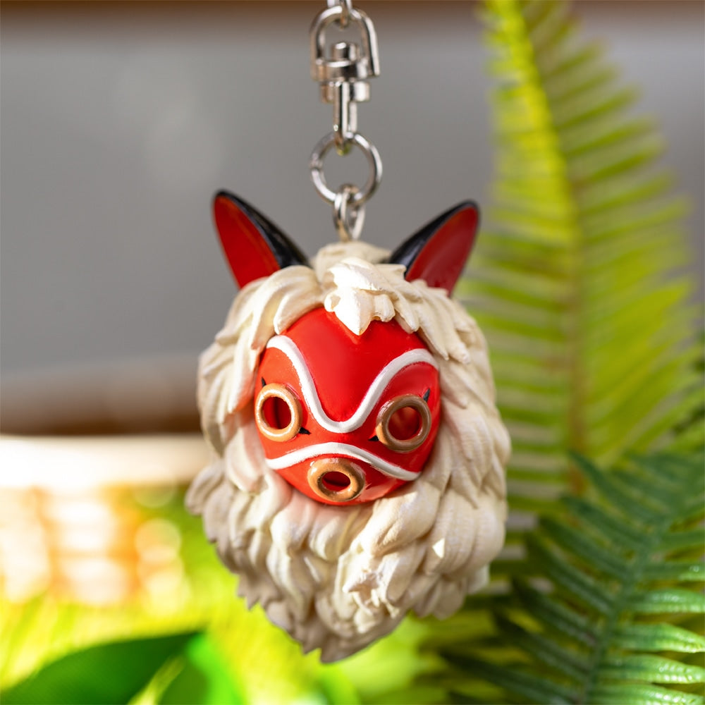 Studio Ghibli - Figural Keyrings (14 Types) - Mask and Kodama - official view 73