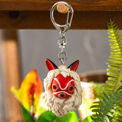 Studio Ghibli - Figural Keyrings (14 Types) - Mask and Kodama - official view 75
