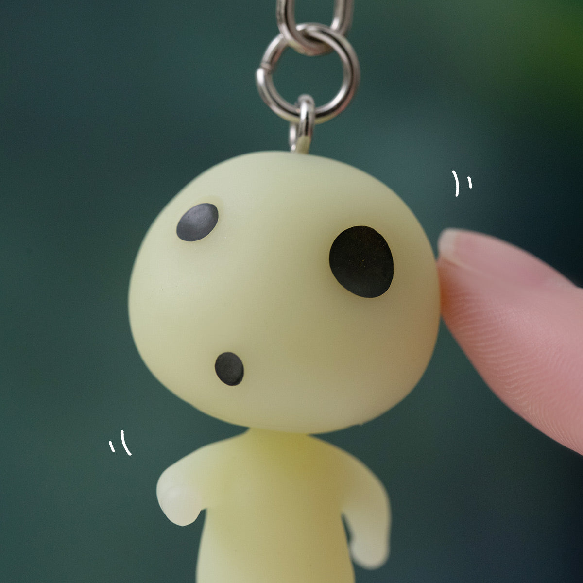 Studio Ghibli - Figural Keyrings (14 Types) - Rattling Kodama - official view 91