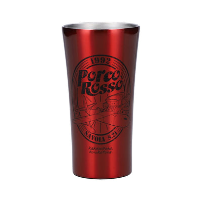 Studio Ghibli Film Emblem Insulated Tumblers 400 ml (3 Types) - Porco Rosso - official view 18