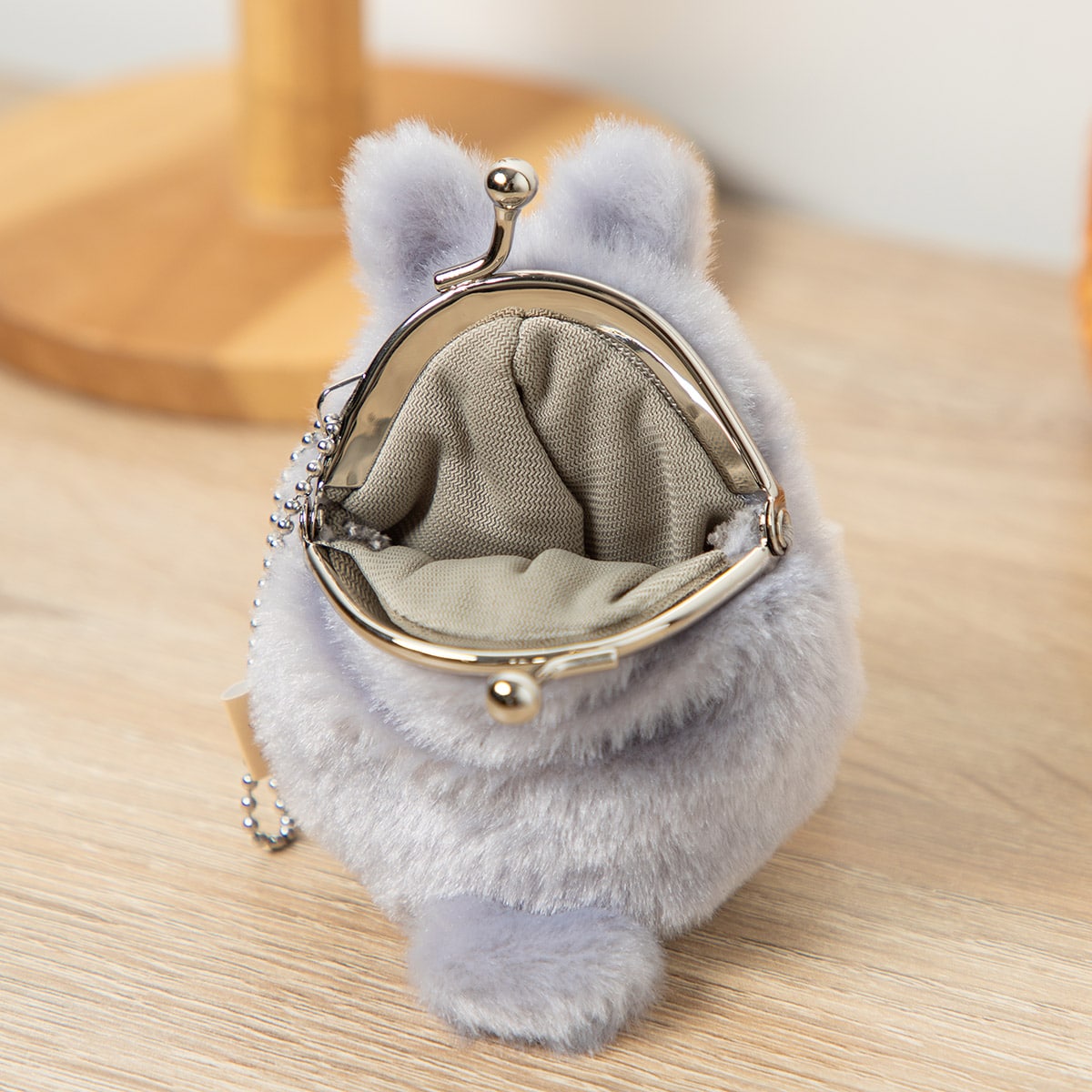 Studio Ghibli - Fluffy Mini Clasp Purses (9 Types) - Totoro - official view 2