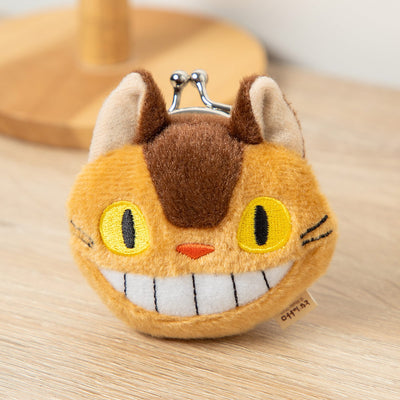 Studio Ghibli - Fluffy Mini Clasp Purses (9 Types) - Catbus - official view 14