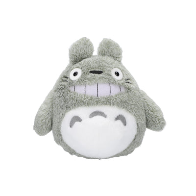 Studio Ghibli - Fluffy Otedama Plush M (7 Types) - Smiling Totoro - official view 3