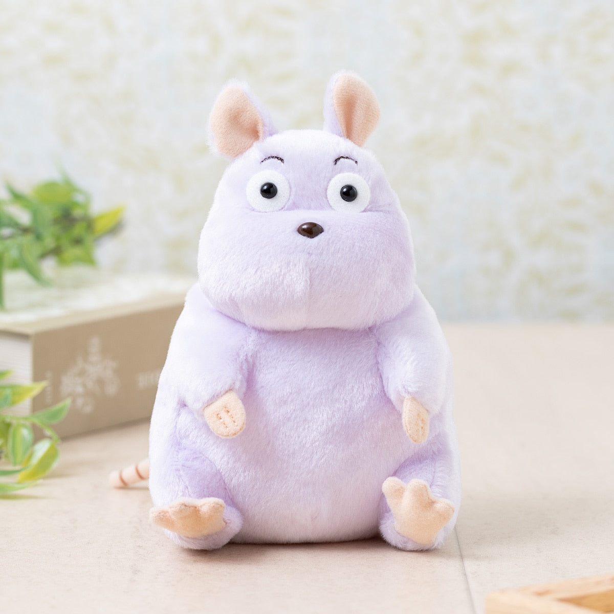 Studio Ghibli - Fluffy Otedama Plush M (7 Types) - Boh Mouse - official view 27