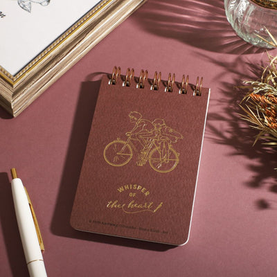 Studio Ghibli - Foil-Stamped Mini Ring Notebooks (3 Types) - Whisper of the Heart - official view 5
