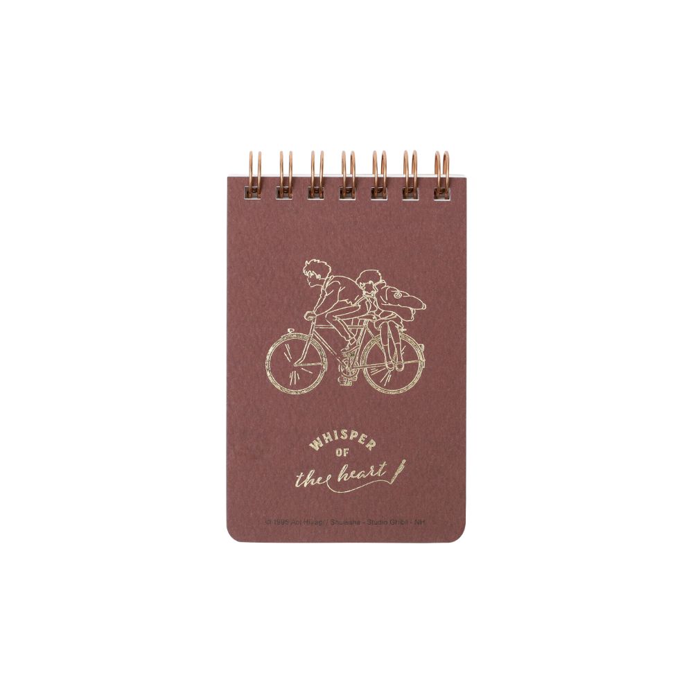 Studio Ghibli - Foil-Stamped Mini Ring Notebooks (3 Types) - Whisper of the Heart - official view 6