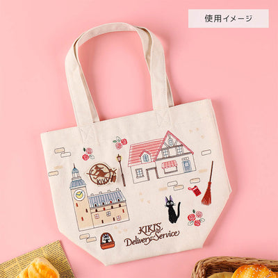 Studio Ghibli Forest and Town Embroidered Tote Bags (4 Types) - Jiji Town Mini - official view 18