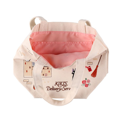 Studio Ghibli Forest and Town Embroidered Tote Bags (4 Types) - Jiji Town Mini - official view 23