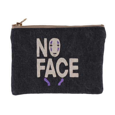 Studio Ghibli - GBL Black Denim Pouches (3 Types) - No-Face - official view 12