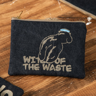 Studio Ghibli - GBL Black Denim Pouches (3 Types) - Rubber Man - official view 13