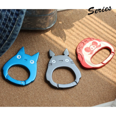 Studio Ghibli - GBL Character Face Carabiners (11 Types) - Totoro - official view 10