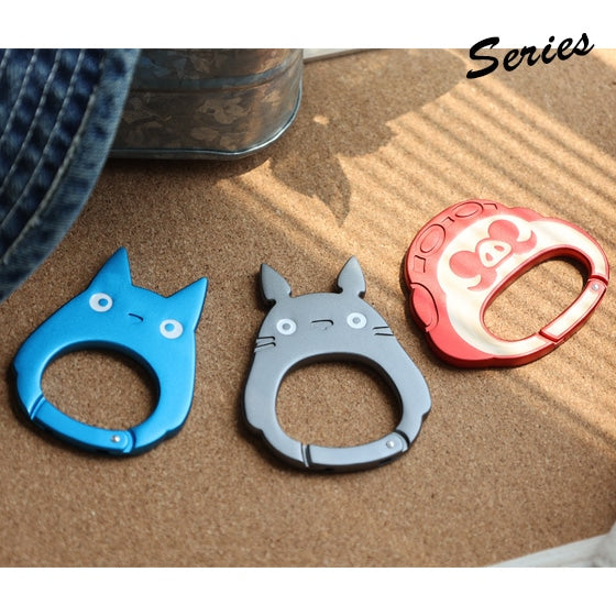 Studio Ghibli - GBL Character Face Carabiners (11 Types) - Totoro - official view 10