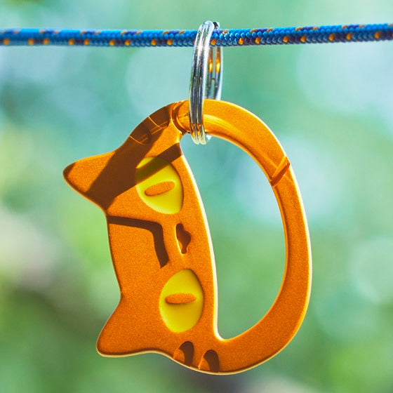Studio Ghibli - GBL Character Face Carabiners (11 Types) - Catbus - Orange - official view 15