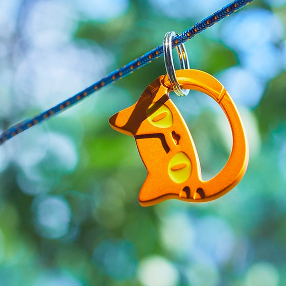 Studio Ghibli - GBL Character Face Carabiners (11 Types) - Catbus - Orange - official view 18