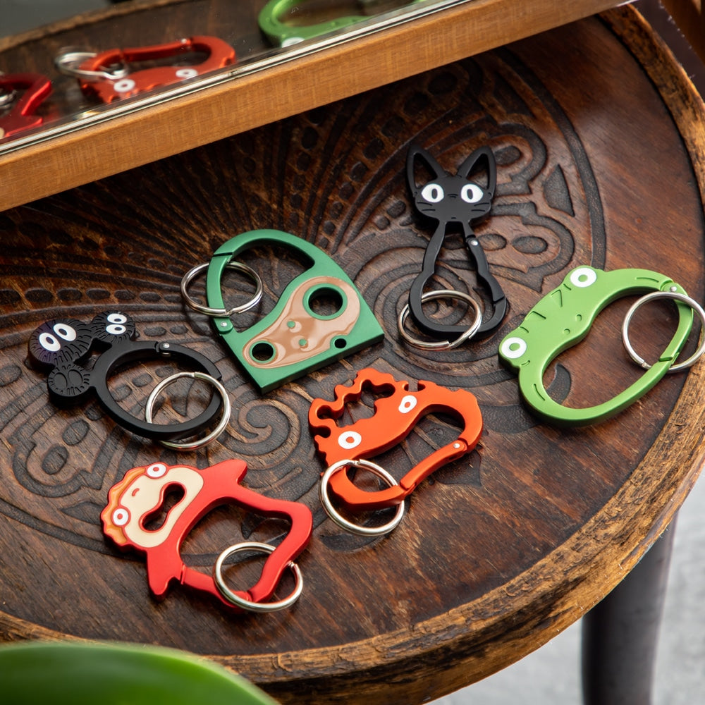 Studio Ghibli - GBL Character Face Carabiners (11 Types) - Soot Sprites - official view 24