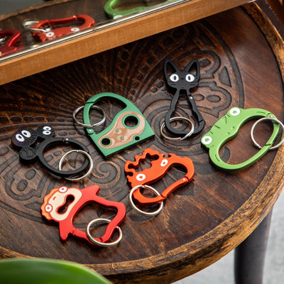 Studio Ghibli - GBL Character Face Carabiners (11 Types) - Soot Sprites - official view 24