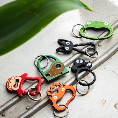 Studio Ghibli - GBL Character Face Carabiners (11 Types) - Soot Sprites - official view 25